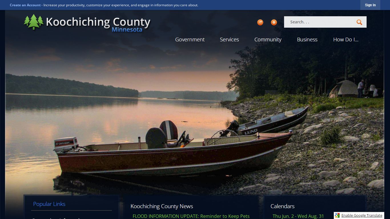 Koochiching County, MN | Official Website